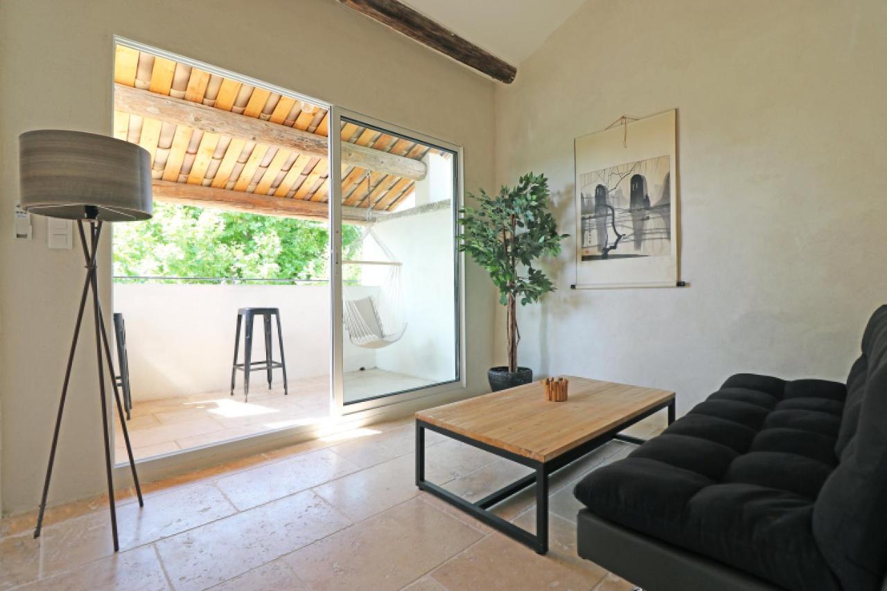 Appartement De Charme Sud Luberon Classe 4 Etoiles Puyvert Exterior photo